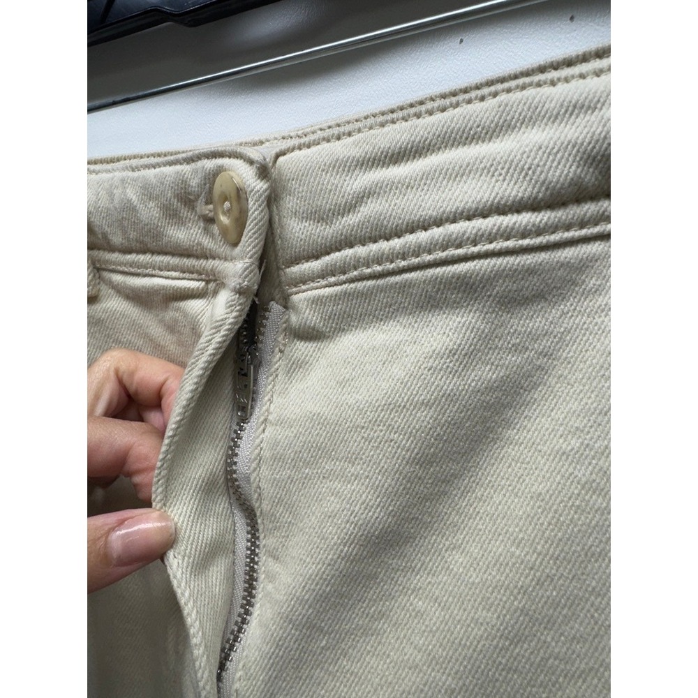Wilfred Free Cargo Pants Women 6 Beige Gorpcore Utility Straight Leg High Rise - Picture 9 of 9